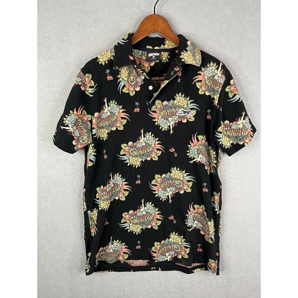 Billionaire Boys Club Polo Shirt Mens‎ M Traditional Tattoo Ice Cream